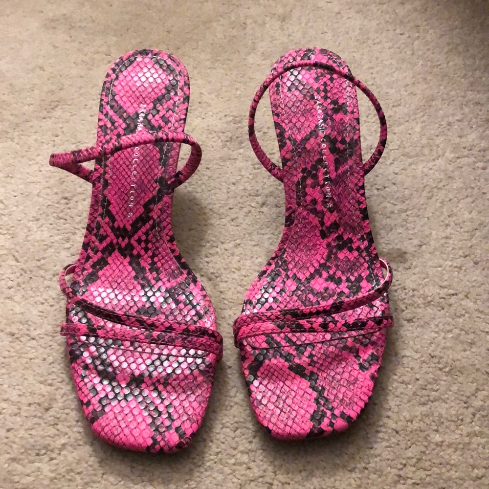 Zara used pink sandals